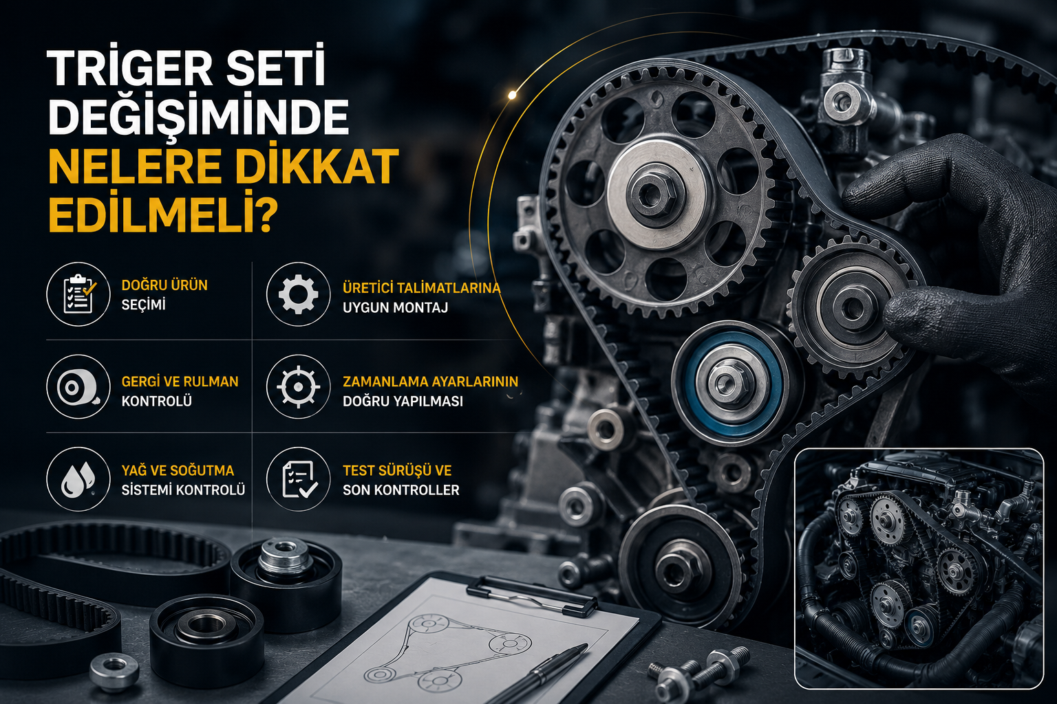 Triger Seti Değişiminde Nelere Dikkat Edilmeli?